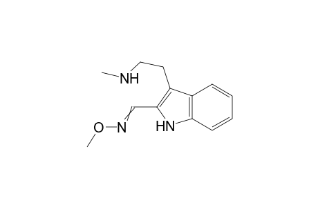 3-(2-Methylaminoethyl)-indol-2-carbaldehyde-O-methyloxime