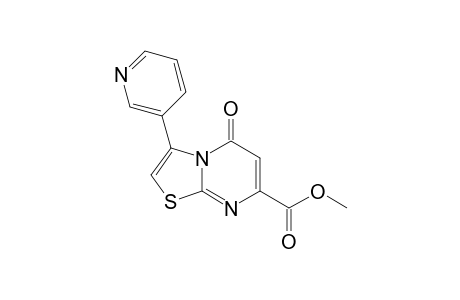 Methyl 5-oxo-3-(pyridin-3-yl)-5H-thiazolo[3,2-a]pyrimidine-7-carboxylate