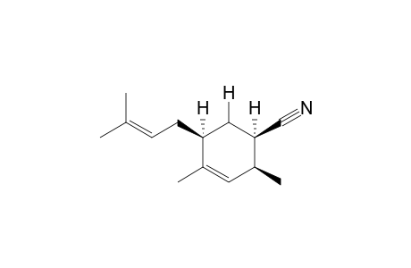 (1R,2S,5S)-2,4-Dimethyl-5-(3-methylbut-2-enyl)cyclohex-3-enecarbonitrile