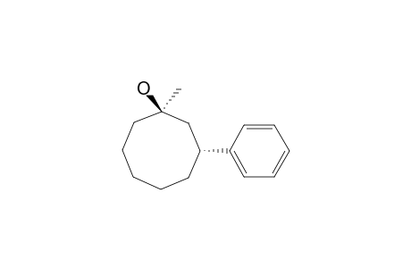 (1R*,3R*)-1-Methyl-3-phenylcyclooctan-1-ol