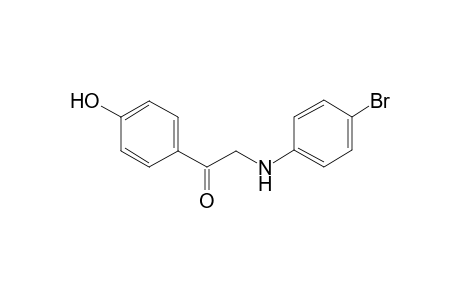 2-(4-Bromoanilino)-1-(4-hydroxyphenyl)ethanone