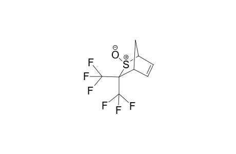 3,3-bis(trifluormethyl)-2-thiabicyclo[2.2.1]hept-5-en-2-oxide