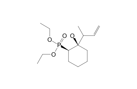 DIETHYL-[2-HYDROXY-2-(1-METHYL-2-PROPENYL)-CYCLOHEXYL]-PHOSPHONATE;MAJOR-DIASTEREOMER