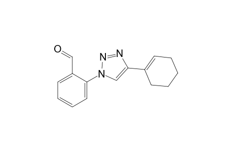 2-(4-(cyclohex-1-en-1-yl)-1H-1,2,3-triazol-1-yl)benzaldehyde