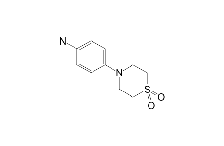 Benzenamine, 4-(1,1-dioxido-4-thiomorpholinyl)-