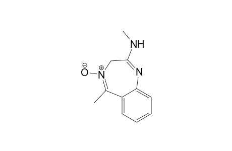 3H-1,4-Benzodiazepin-2-amine, N,5-dimethyl-, 4-oxide