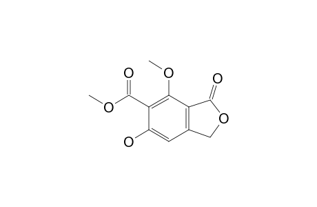 6-Hydroxy-3-keto-4-methoxy-phthalan-5-carboxylic acid methyl ester