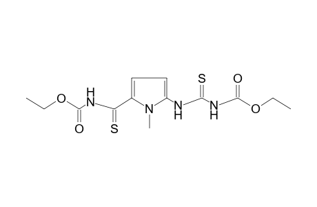 4-{5-[carboxy(thiocarbamoyl)]-1-methylpyrrol-2-yl}-3-thioallophanic acid, diethyl ester