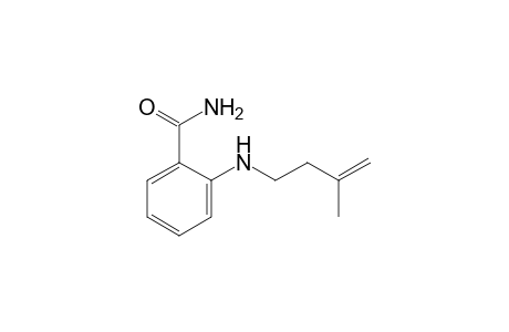 2-[(3'-methylbut-3'-enyl)amino]benzamide