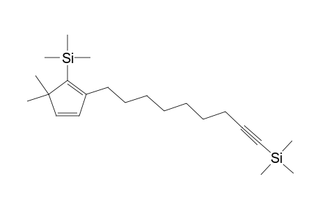 (5,5-Dimethyl-2-[9-(trimethylsilyl)-8-nonynyl]-1,3-cyclopentadien-1-yl)(trimethyl)silane