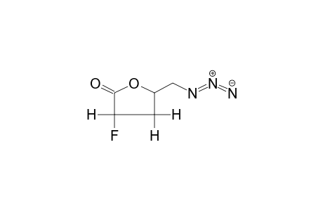 5-AZIDOMETHYL-3-FLUOROTETRAHYDROFURAN-2-ONE (DIASTEREOMER MIXTURE)