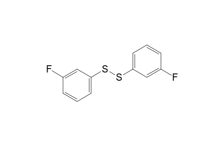 1,2-Bis(3-fluorophenyl)disulfane