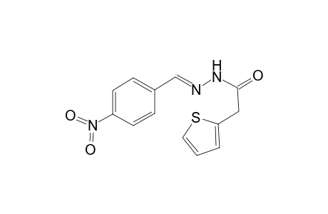 N'-[(E)-(4-Nitrophenyl)methylidene]-2-(2-thienyl)acetohydrazide