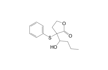 (3RS,1'RS)-4,5-Dihydro-3-(1-hydroxybutyl)-3-phenylthio-3H-furan-2-one