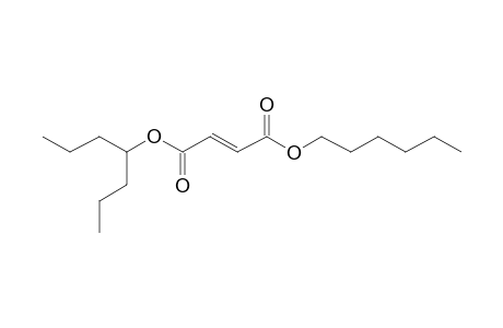 Fumaric acid, 4-heptyl hexyl ester