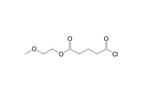 Glutaric acid, monochloride, 2-methoxyethyl ester