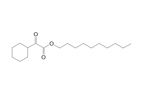 (Cyclohexyl)decanoyloxyacetate