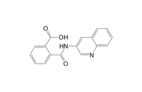 Benzene-1, 2-dicarboxylic acid, monoamide, N-(3-quinolyl)-