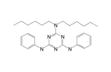 1,3,5-Triazine-2,4,6-triamine, N,N-dihexyl-N',N''-diphenyl-