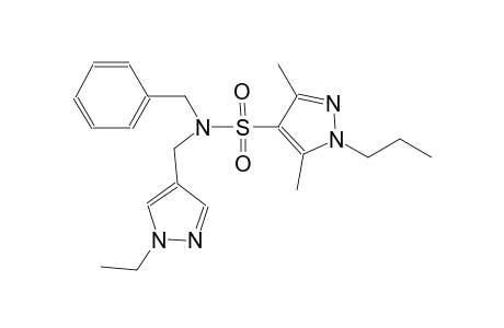 1H-pyrazole-4-sulfonamide, N-[(1-ethyl-1H-pyrazol-4-yl)methyl]-3,5-dimethyl-N-(phenylmethyl)-1-propyl-