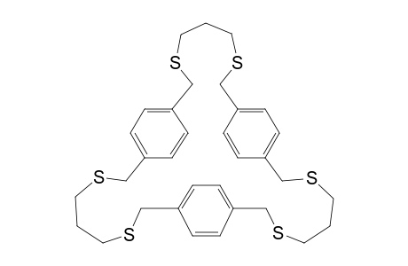 3,7,14,18,25,29-Hexathiatetracyclo[29.2.2.2(9,12).2(20,23)]nonatriaconta-9,11,20,22,31,33,34,36,38-nonaene