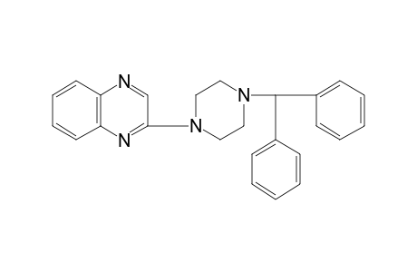 2-[4-(DIPHENYLMETHYL)-1-PIPERAZINYL]QUINOXALINE