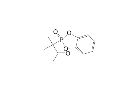 3-(1,3,2-benzodioxaphospol-2-yl)-3-methyl-2-butanone P-oxide