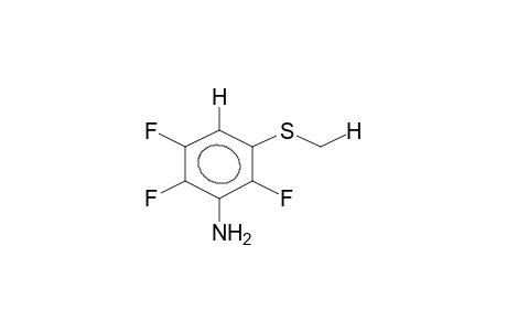 2,5,6-TRIFLUORO-3-METHYLTHIOANILINE