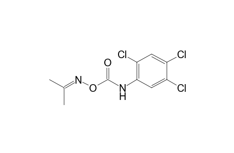 acetone, O-[(2,4,5-trichlorophenyl)carbamoyl]oxime