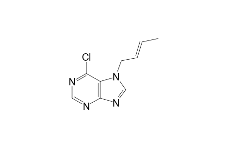 (E)-7-(But-2-en-1-yl)-6-chloro-7H-purine