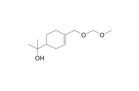 2-[4-(Methoxymethoxymethyl)cyclohex-3-enyl]propan-2-ol