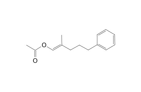 (E) and (Z)-1-Acetoxy-2-methyl-5-phenyl-1-pentene