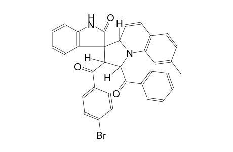 (1'S,2'S,3R,3a'R)-1'-benzoyl-2'-(4-bromobenzoyl)-8'-methyl-2',3a'-dihydro-1'H-spiro[indoline-3,3'-pyrrolo[1,2-a]quinolin]-2-one