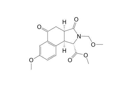 (1S,4R)-7-Methoxy-2-methoxymethyl-3,5-dioxo-2,3,3a,4,5,9b-hexahydrp-1H-benzo[e]isoindole-1-carboxylic acid methyl ester