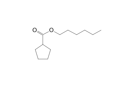 Cyclopentanecarboxylic acid, hexyl ester