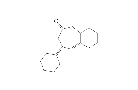 8-Cyclohexylidene-3,4,4a,5,7,8-hexahydro-1H-benzo[7]annulen-6(2H)-one