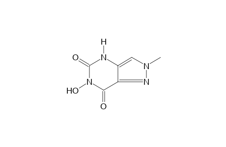 6-hydroxy-2-methyl-2H-pyrazolo[4,3-d]pyrimidine-5,7(4H,6H)-dione