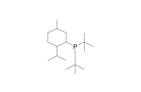 Phosphine, bis(1,1-dimethylethyl)[2(or 5)-methyl-5(or 2)-(1-methylethyl)cyclohexyl]-