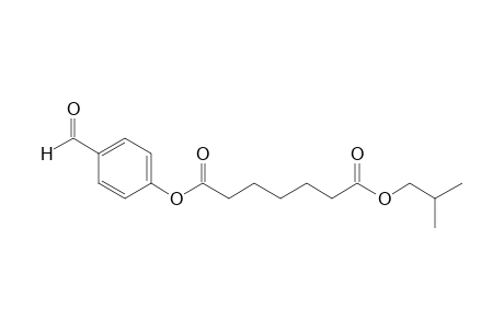 Pimelic acid, 4-formylphenyl isobutyl ester