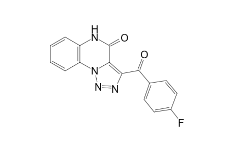 3-(4-Fluoro-benzoyl)-5H-[1,2,3]triazolo[1,5-a]quinoxalin-4-one