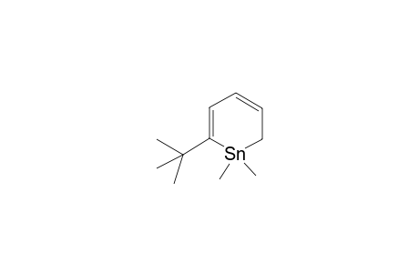 2-tert-Butyl-1,1-dimethyl-1-stanna-2,4-cyclohexadien