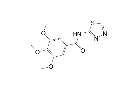 3,4,5-trimethoxy-N-(1,3,4-thiadiazol-2-yl)benzamide