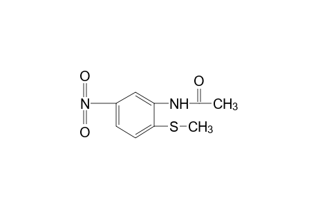 2'-(methylthio)-5'-nitroacetanilide