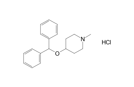 4-(Benzhydryloxy)-1-methylpiperidine hydrochloride