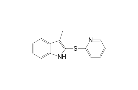 3-Methyl-2-(pyridin-2-ylthio)-1H-indole