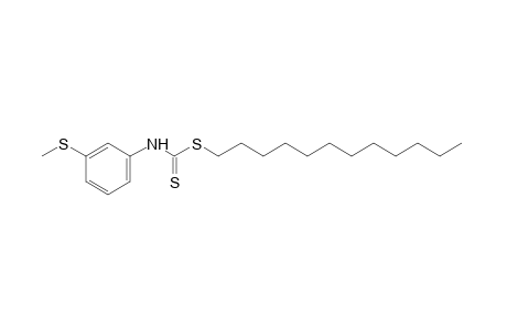 dithio-m-(methylthio)carbanilic acid, dodecyl ester