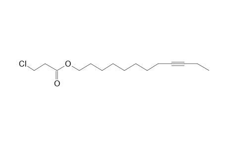 3-Chloropropionic acid, dodec-9-ynyl