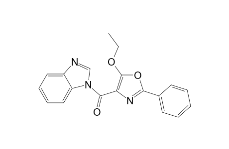 1-[(5-Ethoxy-2-phenyl-4-oxazolyl)carbonyl]-1H-benzimidazole