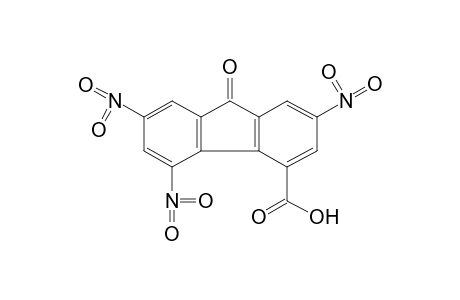 9-oxo-2,5,7-trinitrofluorene-4-carboxylic acid