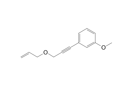 3-(Allyloxy)-1-(3-methoxyphenyl)-1-propyne